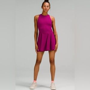 Lululemon Court Crush Dress DESIGNED FOR TENNIS Sz 4